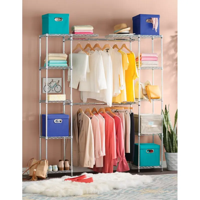 Conjunto de caja de tela (Juego de 2), ropa. Caja de almacenamiento de ropa interior-3