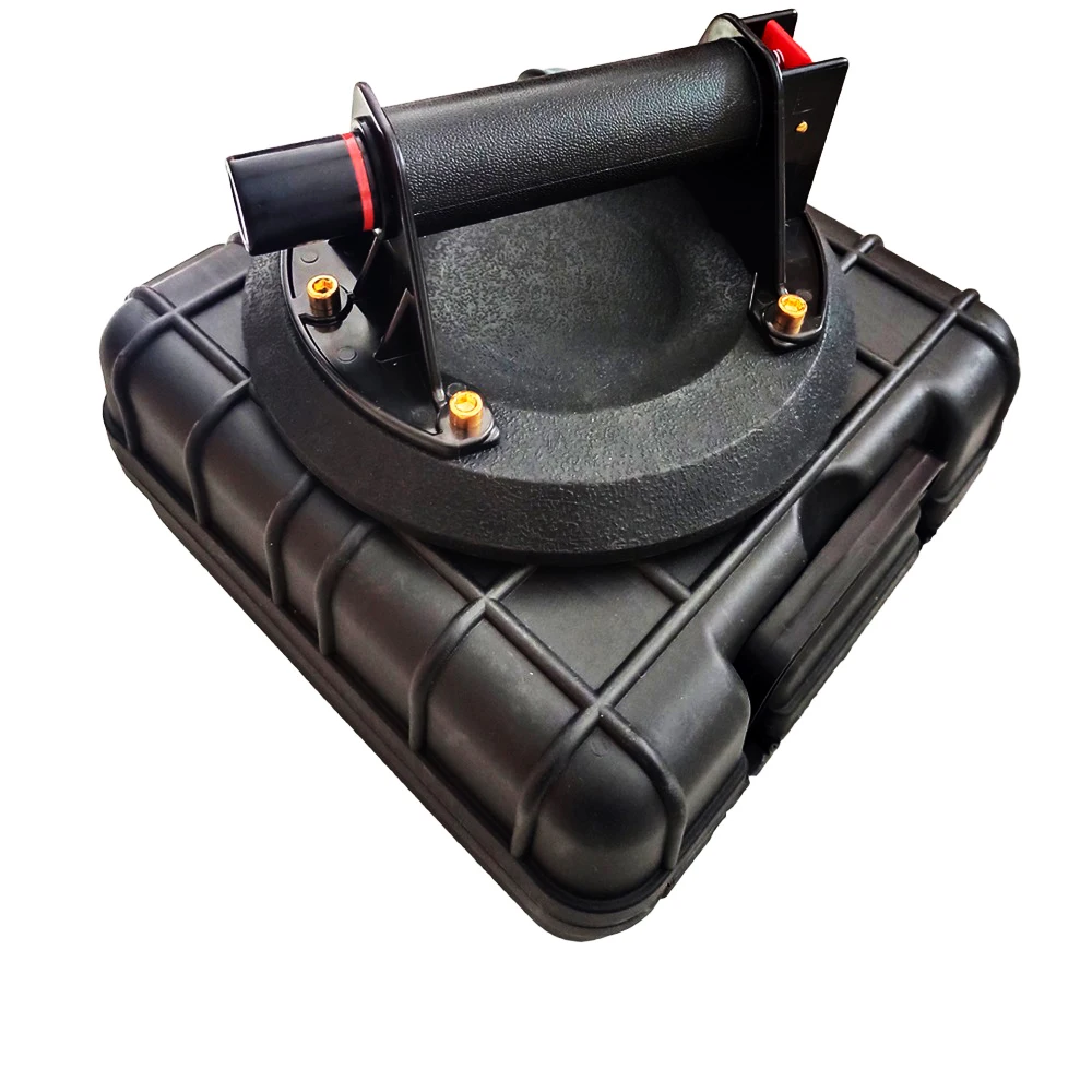 

8" Glass Suction Cup Heavy Duty Hand-held Vacuum Panel Lifter, Powerful Industrial Glass Sucker Carrier with Handle for Granite