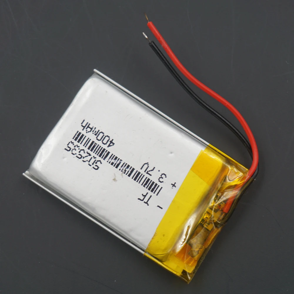 XINJ 3.7V 400mAhPolymer Li Battery 502535 For GPS Mp3 Mp4 Sat Nav Headset Bluetooth Speaker Wireless Earphones Driving Recorder |