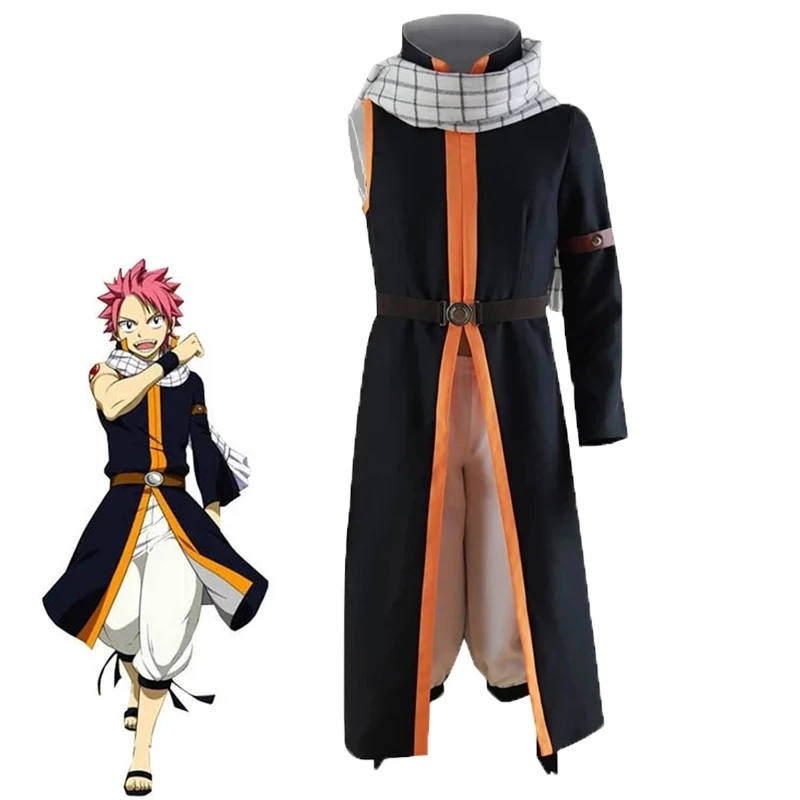 Костюм Феи из аниме хвост для косплея Этерия Нацу драгнееля Хэллоуина карнавала