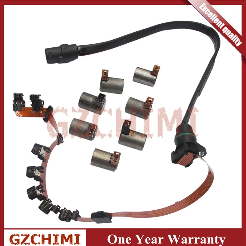 Главный Электромагнит коробки передач комплект ленты Стиль жгут O1M для VW Audi 095 096 01