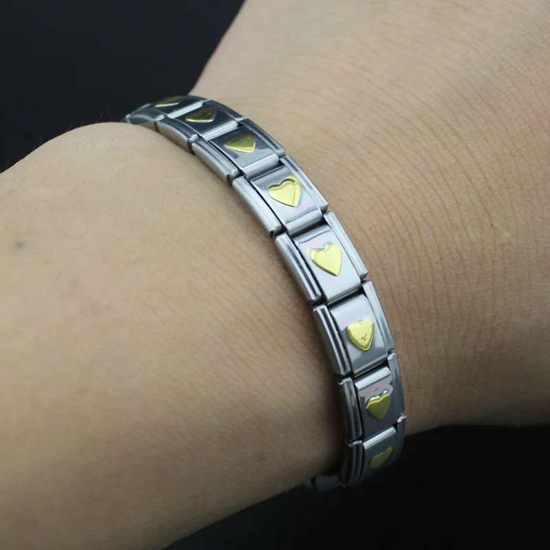 Hapiship 9 мм ширина Новые Модные женские ювелирные изделия из нержавеющей стали