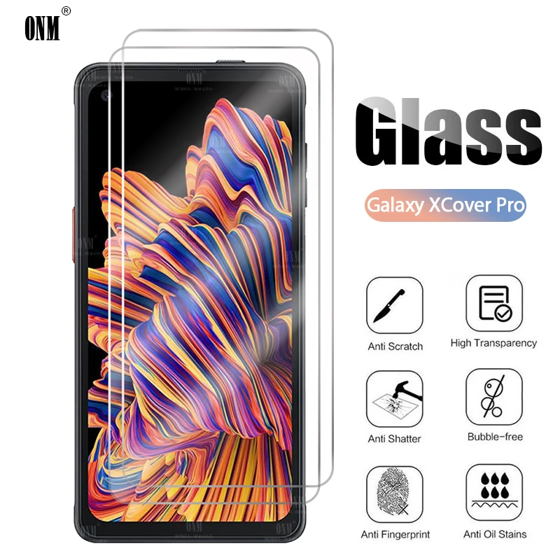 2 шт Xcover Pro закаленное стекло для Samsung Galaxy Защита экрана защитное стекло|Защитные