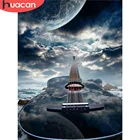 HUACAN 5D DIY Алмазная картина набор пейзаж гитара фотографии Стразы Алмазная вышивка небо мозаика домашний декор