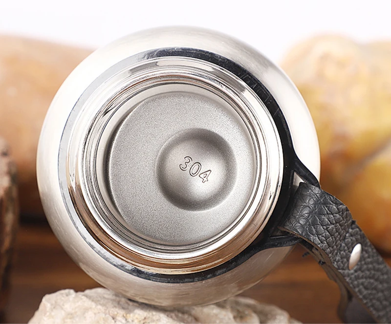 High Quality Outdoor Insulation cup 304 Stainless Steel Male Insulation Pot Large Capacity With Filter Outdoor Portable Tea Cup