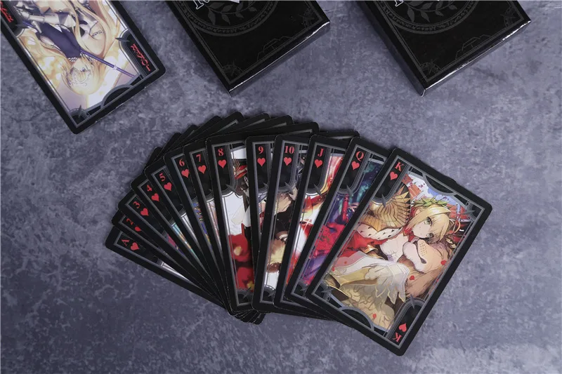 MGF манга FGO игральные карты Fate Grand Order покер развлечения аниме игровые карты