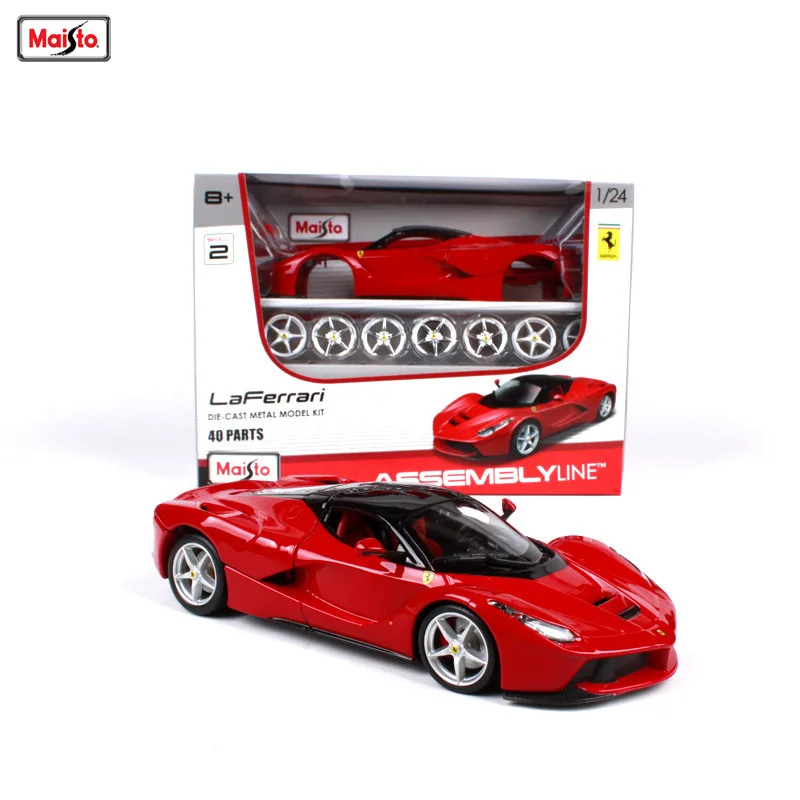 Набор игрушек Maisto 1:24 La Ferrari Сборная модель из сплава для самостоятельной сборки