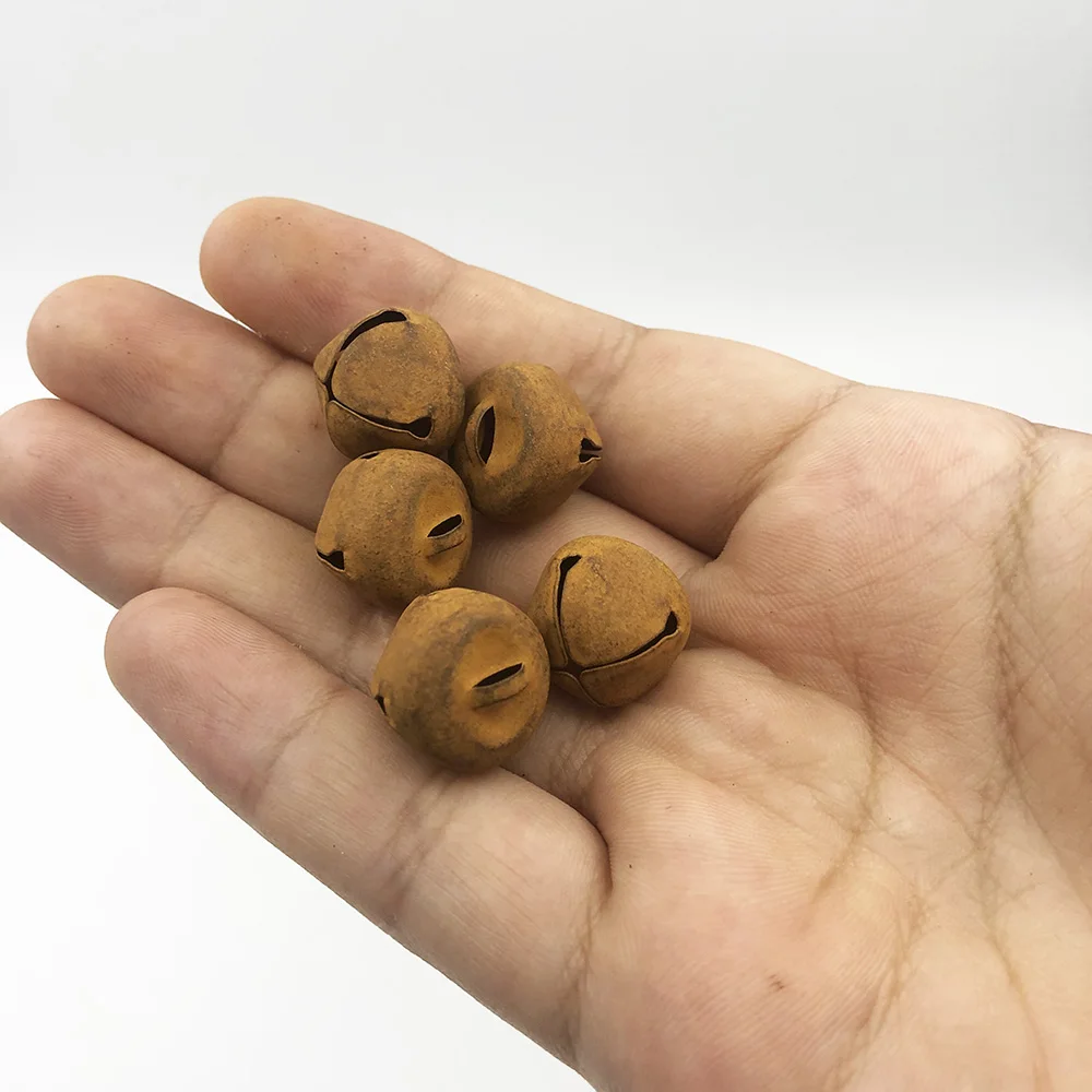 

300pcs 15mm Rustic Jingle Bells Antique Crafts Witch Bell Sleigh grelot