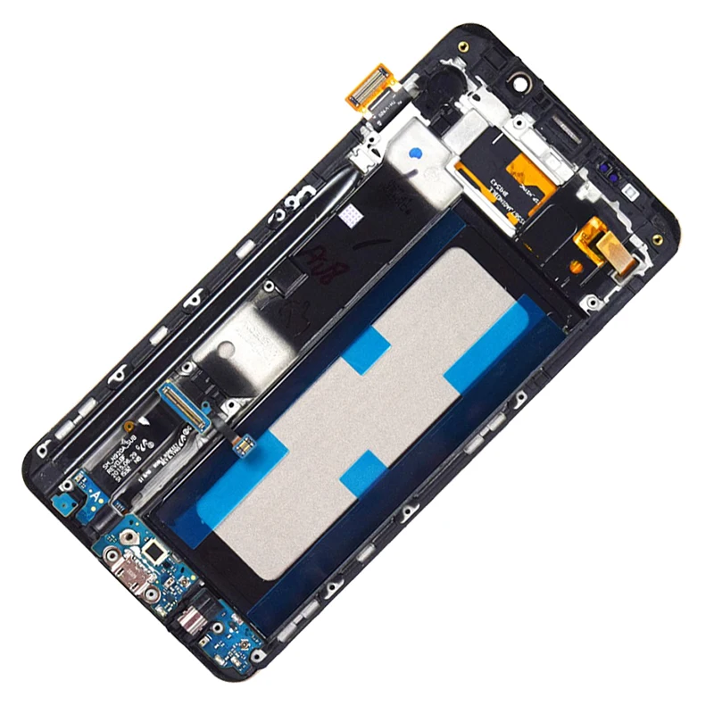 ЖК дисплей Super AMOLED с рамкой для Samsung Galaxy Note 5 7 дюйма N920F N920A N920T N920V сенсорный экран