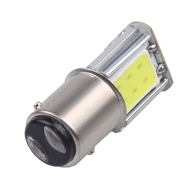Super bright 1156 LED Ba15S P21W 1157 BAY15D Wedge 4 cob Led Car Light Brake Reversing Bulb Turn signal DRL Tail Lamp DC 12V | Автомобили