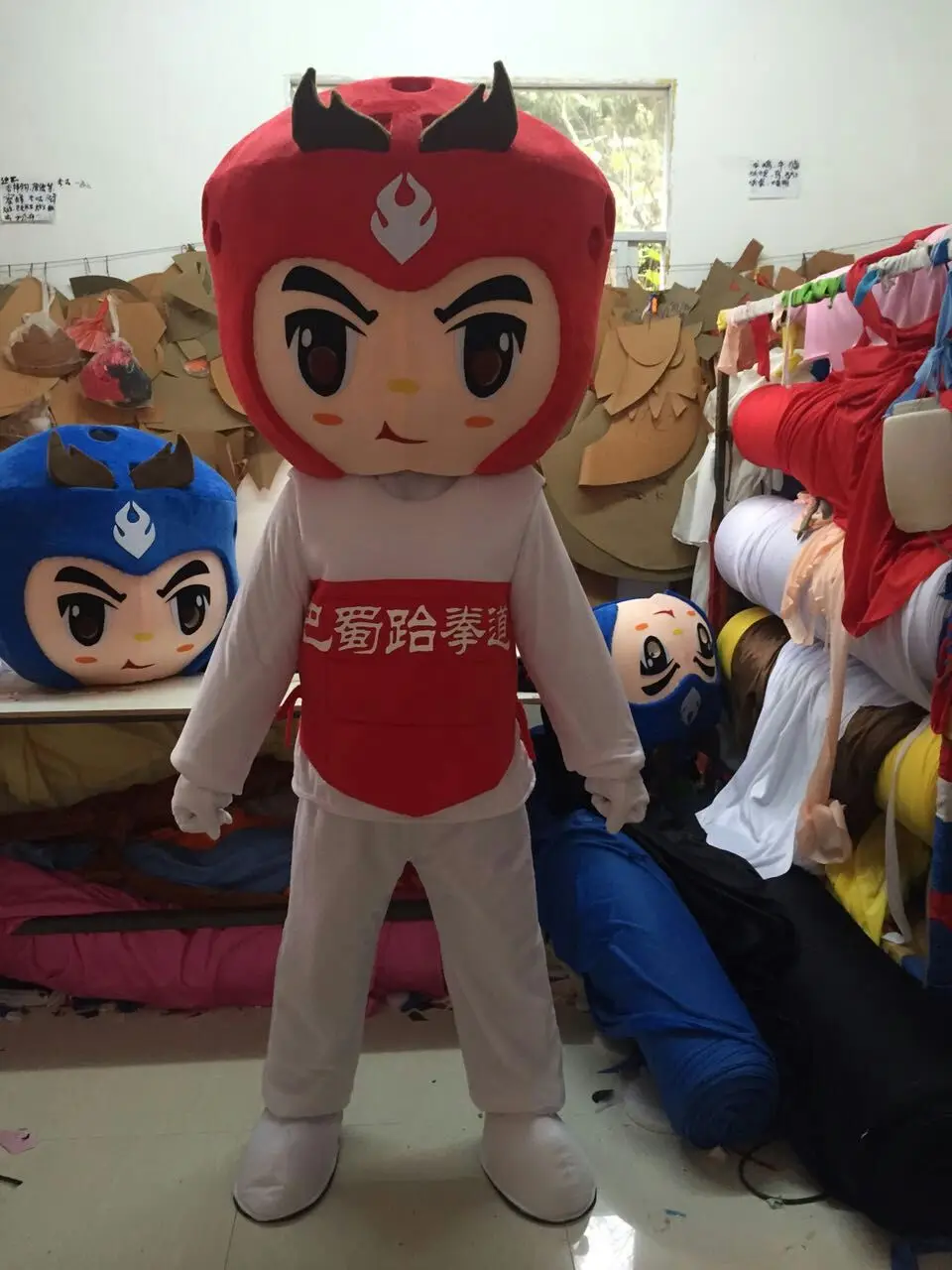 Талисман для тхэквондо мультяшная кукла на заказ рекламный реквизит талисман