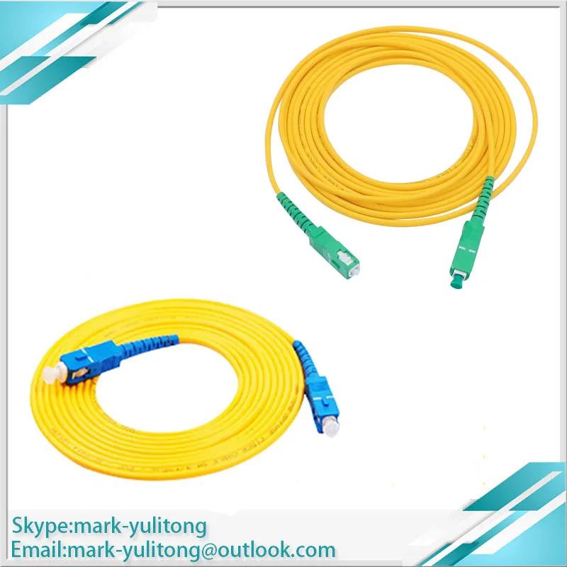 Оптоволоконный соединительный кабель FTTH SC APC / или /UPC UPC оптоволоконный