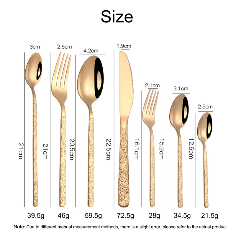 Набор столовых приборов из нержавеющей стали в стиле ретро 42 шт. | Дом и сад