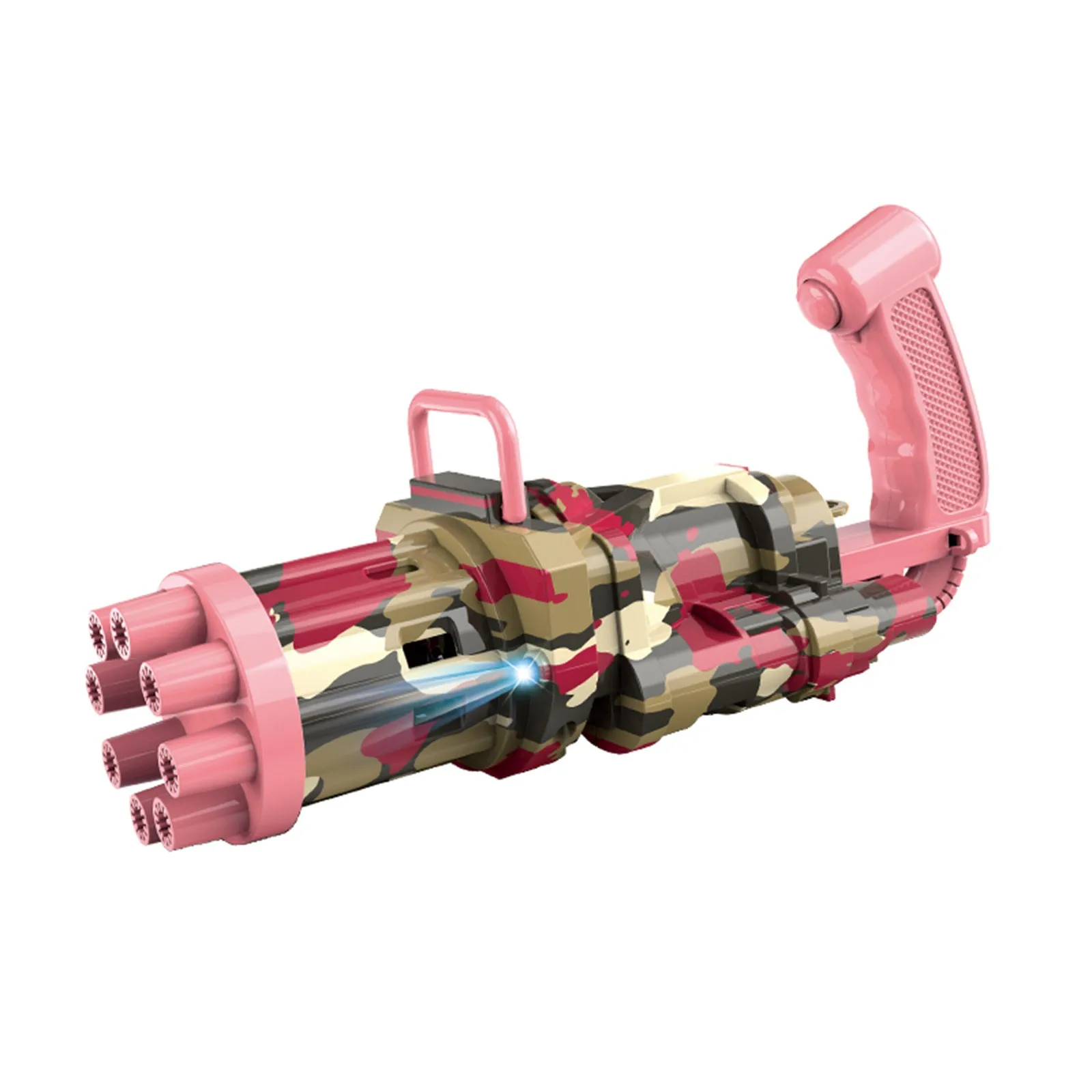 Автоматический игрушечный пистолет для пузырей Gatling электрическая пулемет с