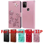 Флип-чехол для Ulefone Note 11P, деловой Чехол-бумажник для Ulefone Note 11P, Мягкая силиконовая задняя крышка