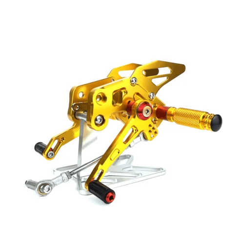 

Motorcycle Footpeg Rearset Adjustable Aluminum Alloy Rearsets Rear Set Foot Pegs Footrest for KAWASAKI Z125 17-18