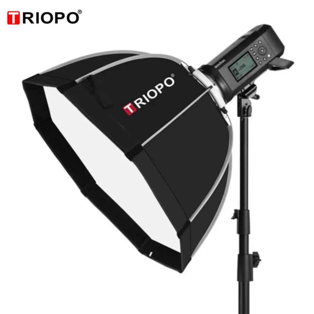 Triopo 55 см K55cm S55cm Photo Portabe Bowens Mount Octagon Umbrella софтбокс + Сотовый уличный для GODOX Studio Strobe| |