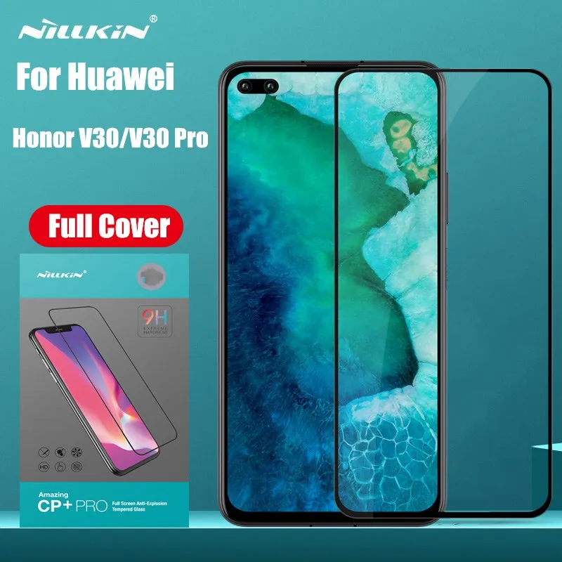 Nillkin Anti Explosion CP + Pro Полное покрытие защита экрана закаленное стекло для Huawei Honor V30 /