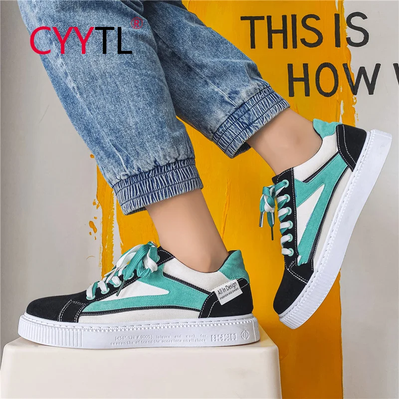 

CYYTL Men's Shoes Skateboarding Casual Fashion Low Top Sneakers Classic Sports Outdoor Walking Tennis for Youth Boys Students