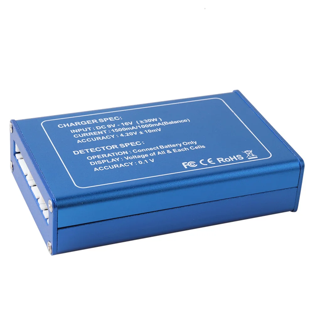 2s 3s 4S зарядное устройство дисплей напряжения Дрон аксессуары литий Lipo защита от