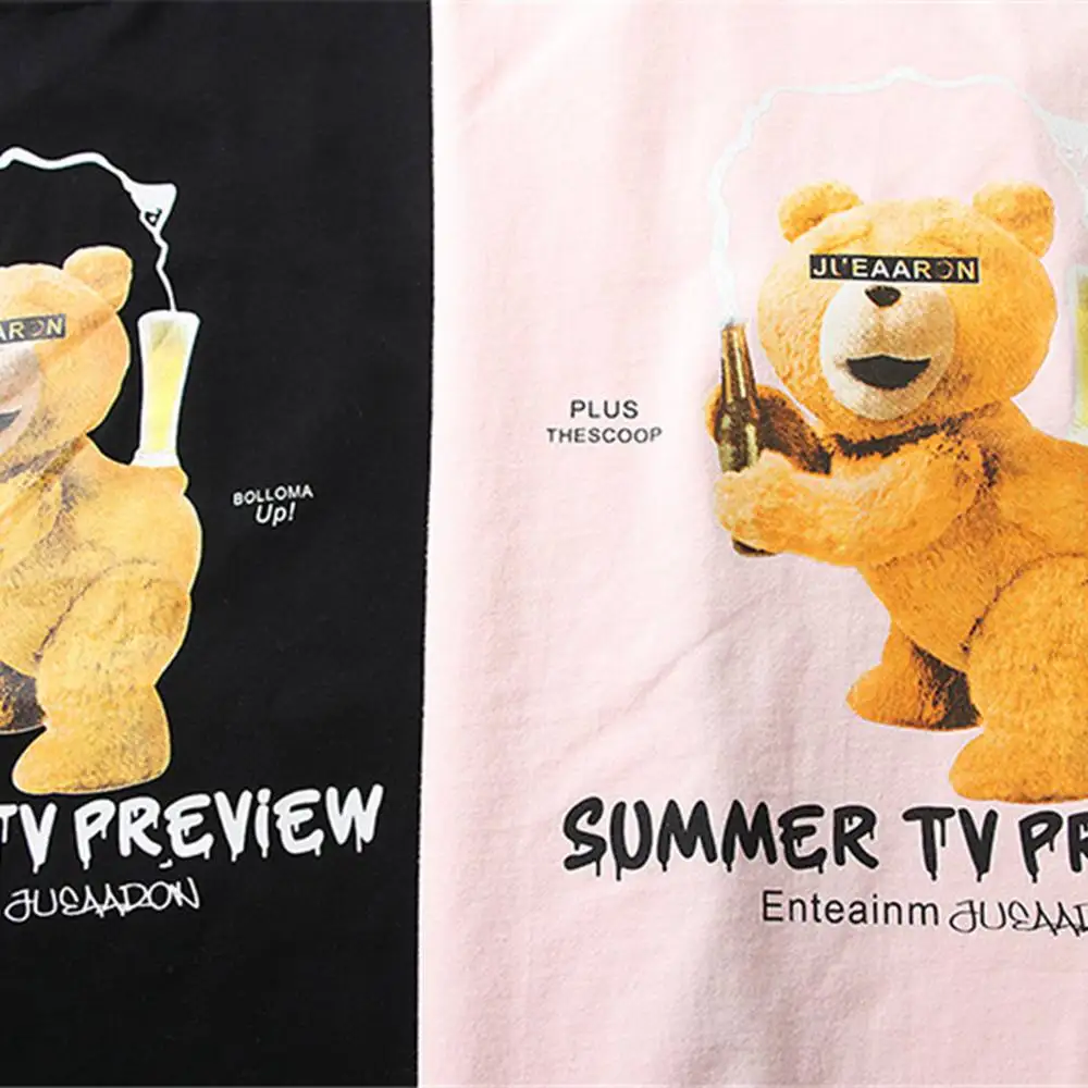 

Men's T-shirt 2021 New Summer Short Sleeve Printed Tee Hip Hop Oversized Cotton Casual Harajuku Streetwear Top Tshirts Clothing