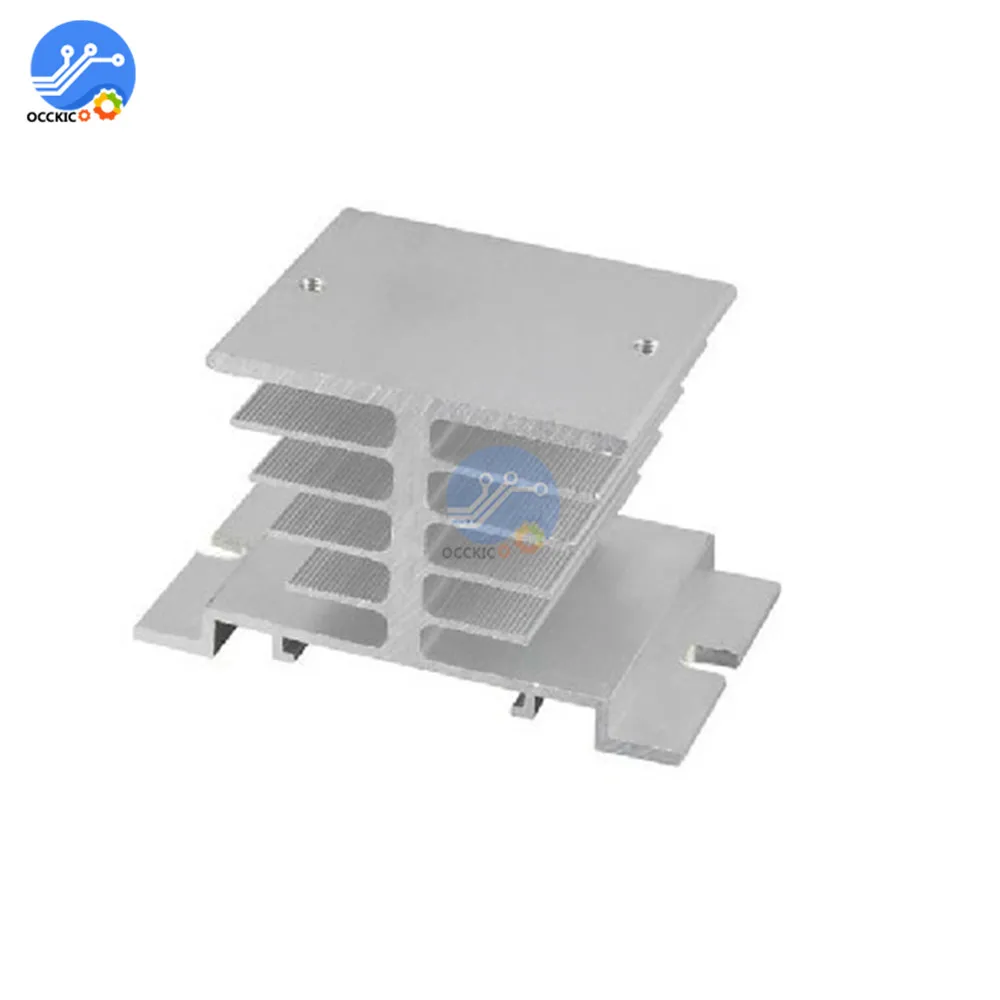 Твердотельное реле SSR радиатор алюминиевый для рассеивания тепла твердотельного