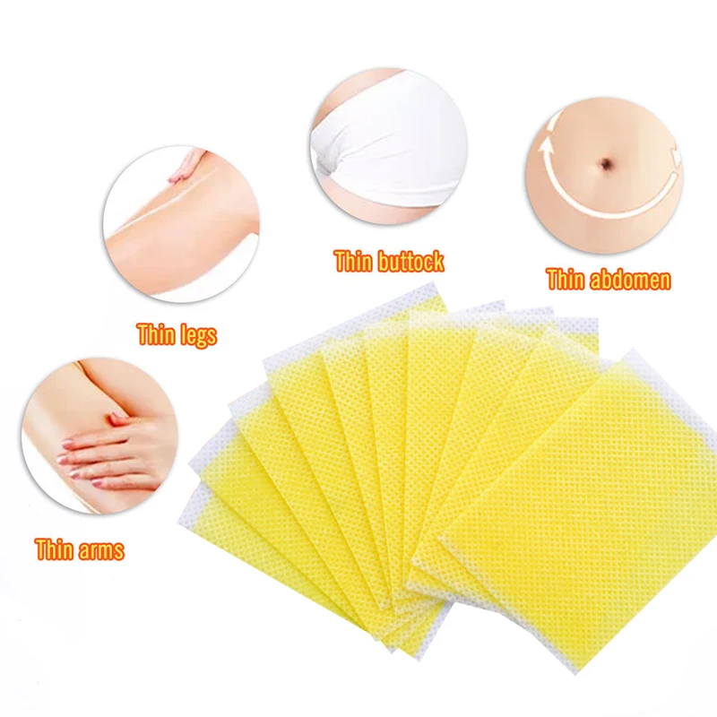 50 шт. Похудение пупка Придерживайтесь быстрое тонкое маски одноразовая