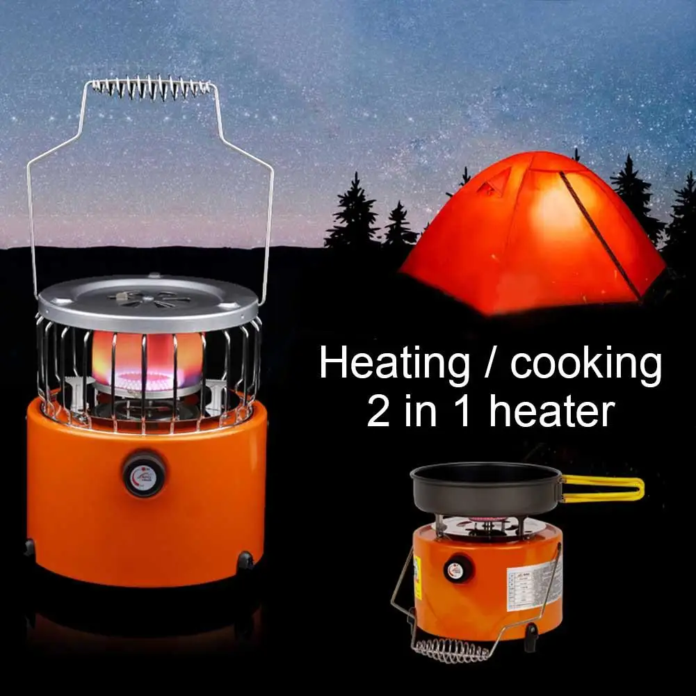 2 в 1 походная плита портативная безопасная низкое энергопотребление круглый год