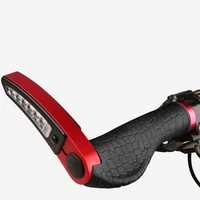 mountain bike horn grips outdoor riding equipment road bike non slip rubber grips aluminum alloy bike grips