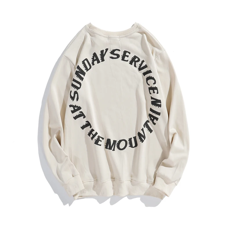 

Kanye West Sunday Service Hip Hop Pullover Hoodies Justin Bieber Streewear Travis Scott Cactus Jack Stranger Things Sweatshirts