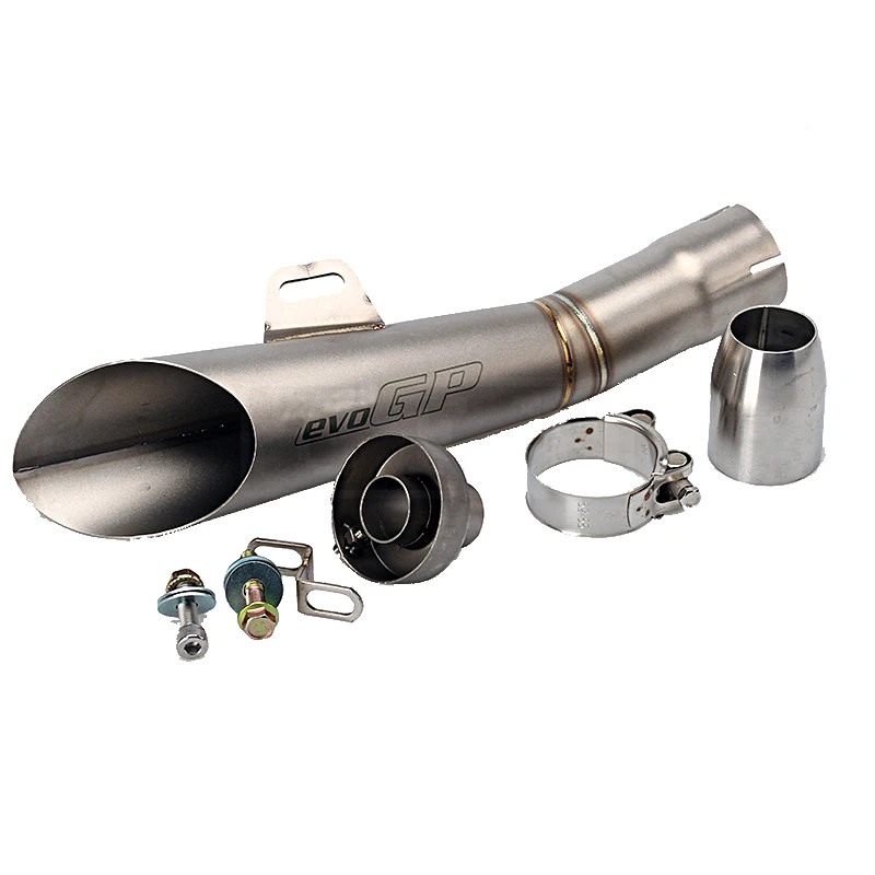 

R1 Universal For Yamaha KTM Z750 Z 750 Slip-on Motorcross Scooter Exhaust Pipe Moto GP Escape Muffler ATV Accessory