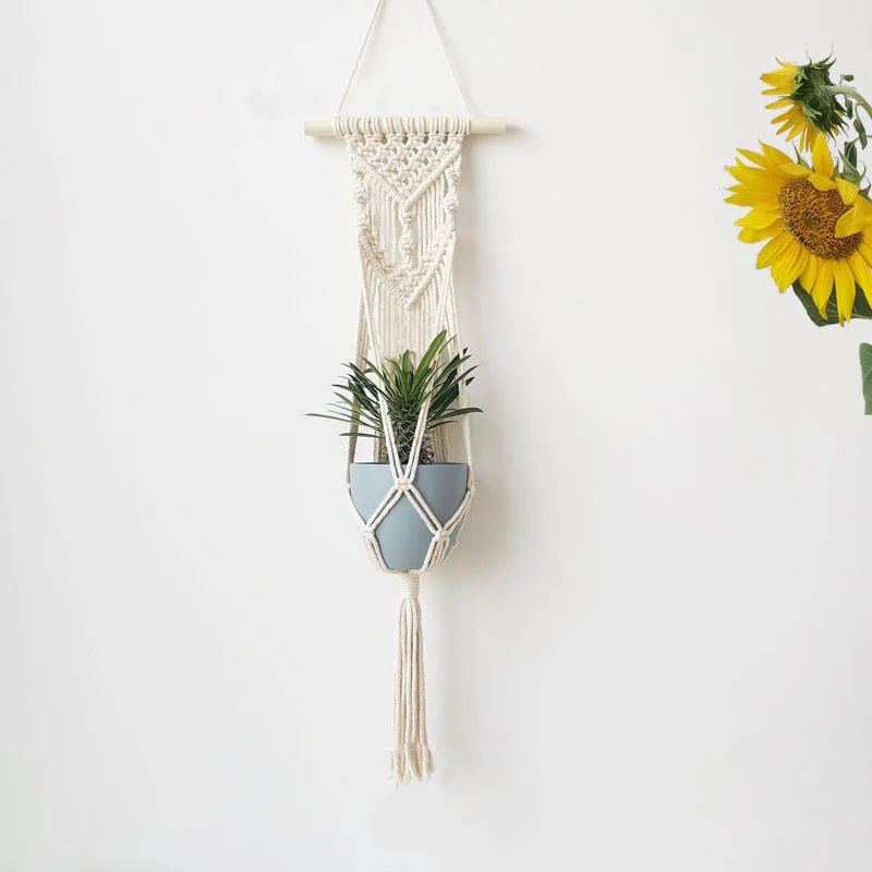Новое поступление вешалка для горшка ручной работы подвеска цветов украшение