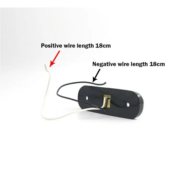 

6x 12V 24V 3 LED External Side Marker Light Warning Tail Light Clearance Signal Brake Lamp for Trailer Truck Lorry Bus Van