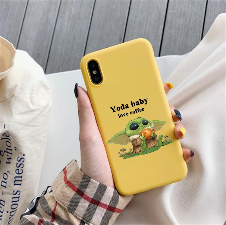 Милый цветной Мягкий силиконовый чехол для iPhone 6 6 S 6s plus 7 Plus 8plus X XR XS XSMAX 11 Pro - Цвет: HHSR-24358