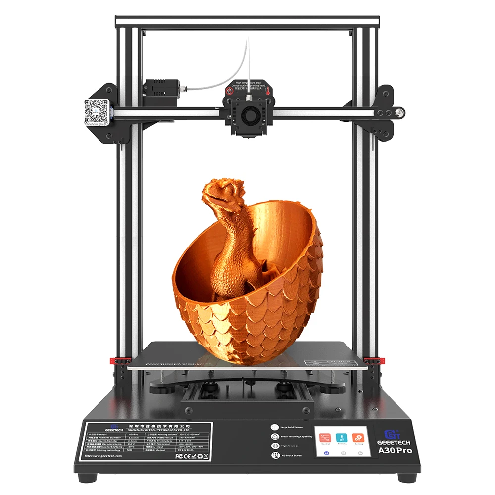 Geeetech A30 Pro A30M A30T Large color mixed 3d Printer Single Dual Triple Color 320*320*420mm Z axis Auto Leveling | Компьютеры и