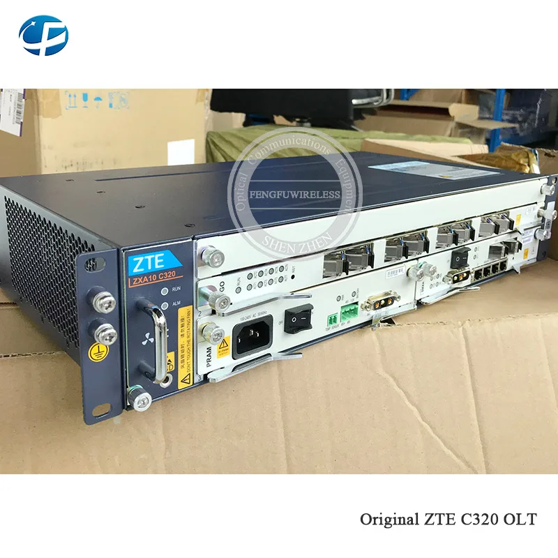 Мини zte C320 GPON OLT с 10GE SMXA/3+ 1* коляска+ 8pon GTGO C+ con 8 шт. sfp