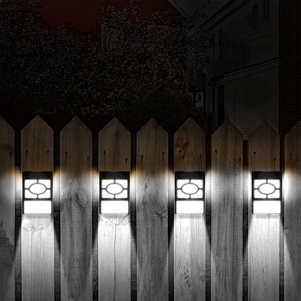BRELONG 2 светодиодный солнечный Ретро наружный IP45 водонепроницаемый настенный