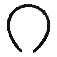 100 silk thin hair sticks headband for women 19 momme girl hair accessories lady cute hair hoop