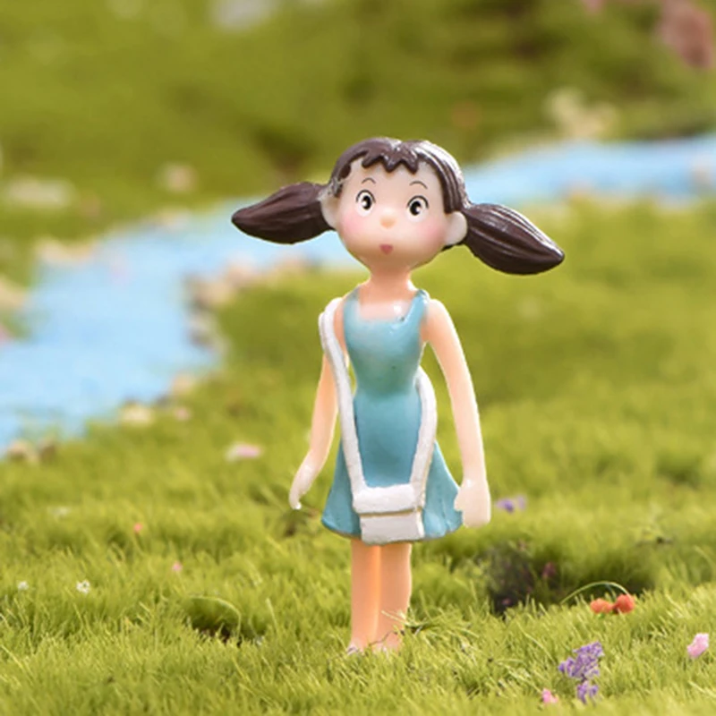 

Doll Cartoon Figurines Mini Dolls Model Micro Landscape Fairy Garden Gnomes Figurine Ornaments Decoration Miniature DIY