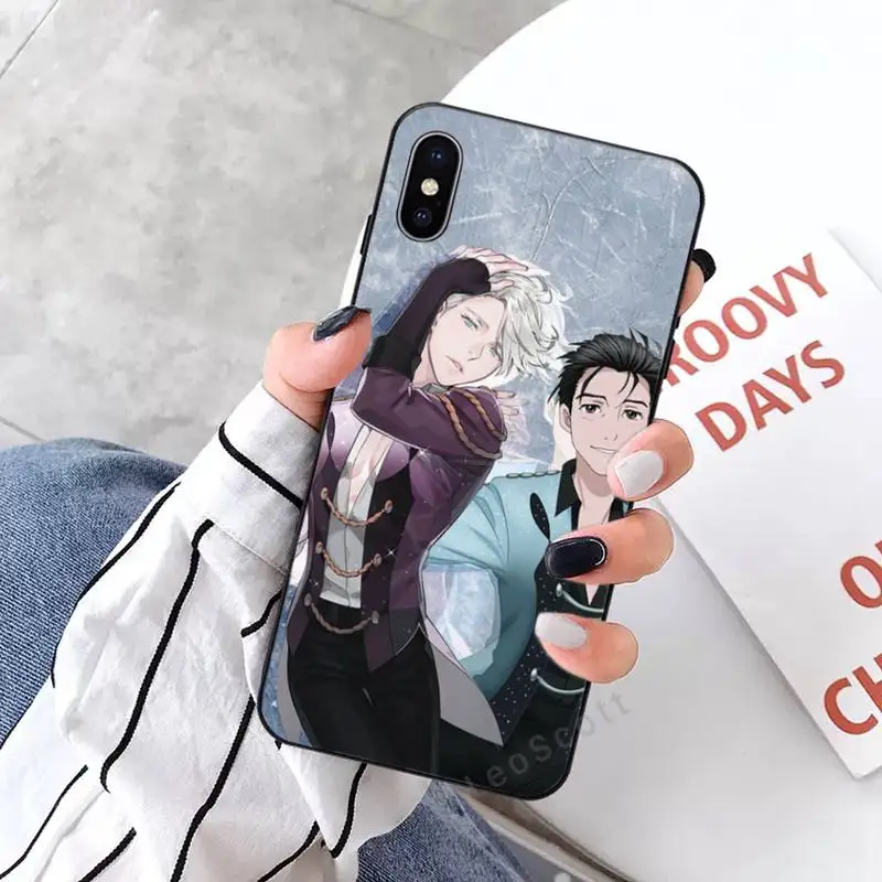 

Hot Yuri on Ice anime Phone Case for iPhone 11 12 mini pro XS MAX 8 7 6 6S Plus X 5S SE 2020 XR