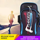 Двойной карманный спортивный чехол для бега с ремешком на руку, чехол для телефона, держатель для телефона, Открытый Чехол на руку, чехол для ремня для iPhone 11 Pro Max