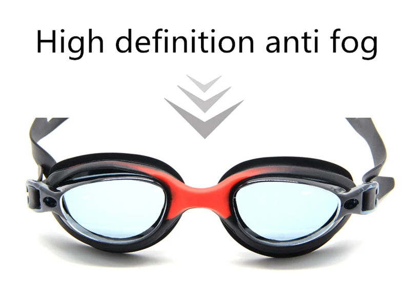 

2021 Unisex Professional Silicone Swimming Goggles Anti-fog UV Swimming Glasses with Earplug for Men Women Water Sports Eyewear