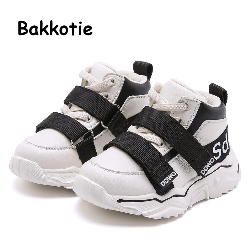 Bakkotie/Новинка 2019 года мягкая повседневная обувь для детей сезон осень модные
