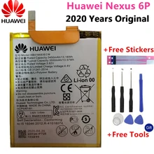 2020 New 100% Original battery HB416683ECW Rechargeable Li-ion phone battery For Huawei Nexus 6P H1511 H1512 3450mAh+Free Tools