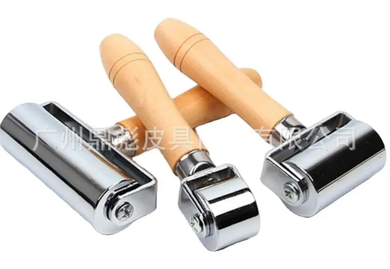 

DIY leather tools, leather rollers, wooden handle rollers, leather fitting piping device, multiple specifications