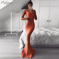 ailigou sexy backles maxi long bandage dress in 2 colors 2021 celebrity designer backless fashion dress vestidos