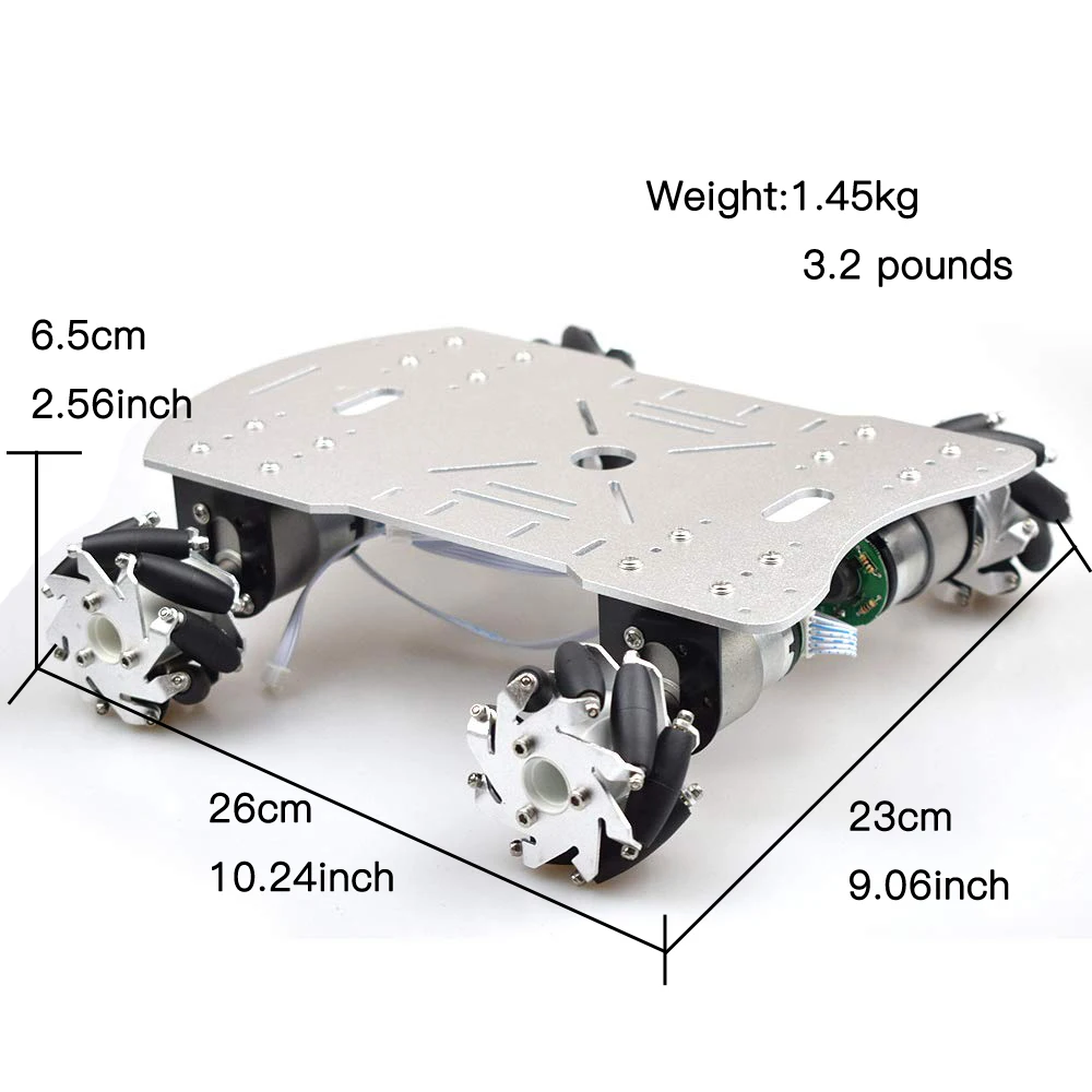 PS2 ручка Управление Смарт RC Mecanum колеса Robot Car всенаправленная для Arduino украшенное