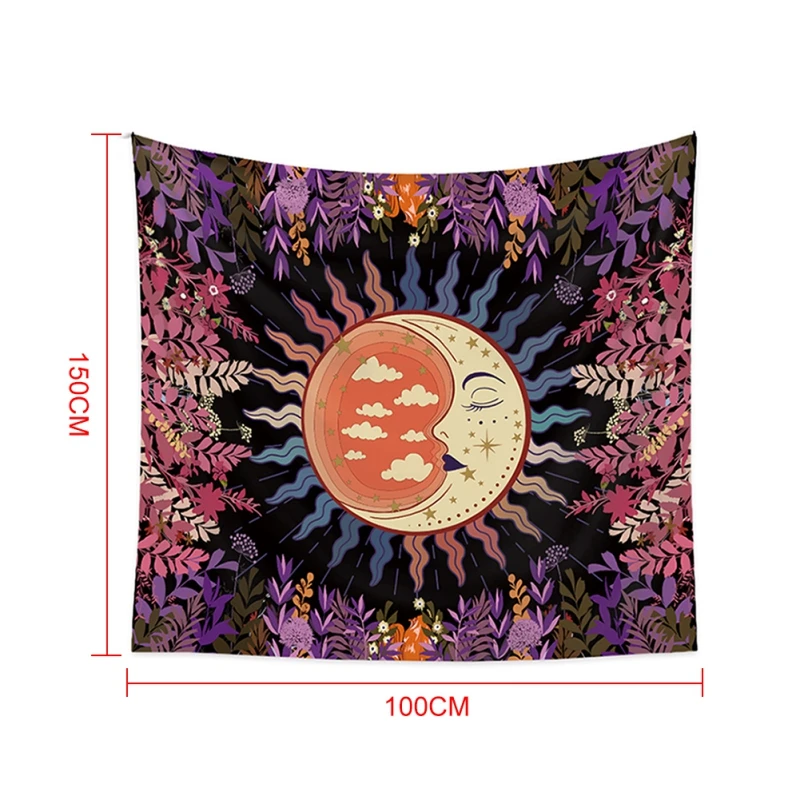 

Wall Hanging Decor Northern Europe Amazon Tapestry Various styles Art Psychedelic Abstract Carpet Cloth Tapestries Ornaments