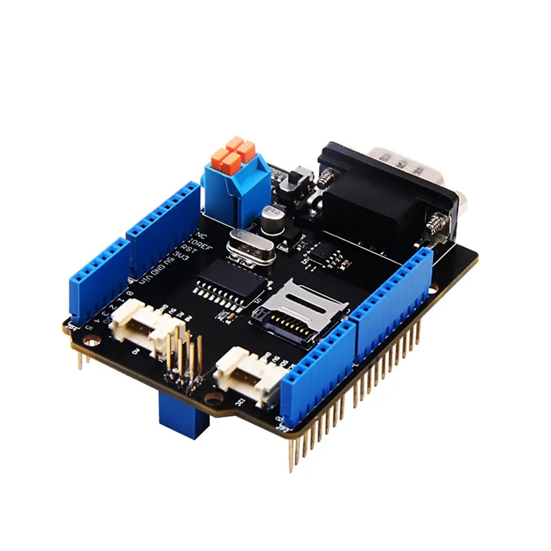 Плата расширения шины Seeed CAN-BUS V2, плата расширения IIC I2C и UART для Arduino mega2560 R3 UNO mcp2515 can Bus, бесплатная доставка