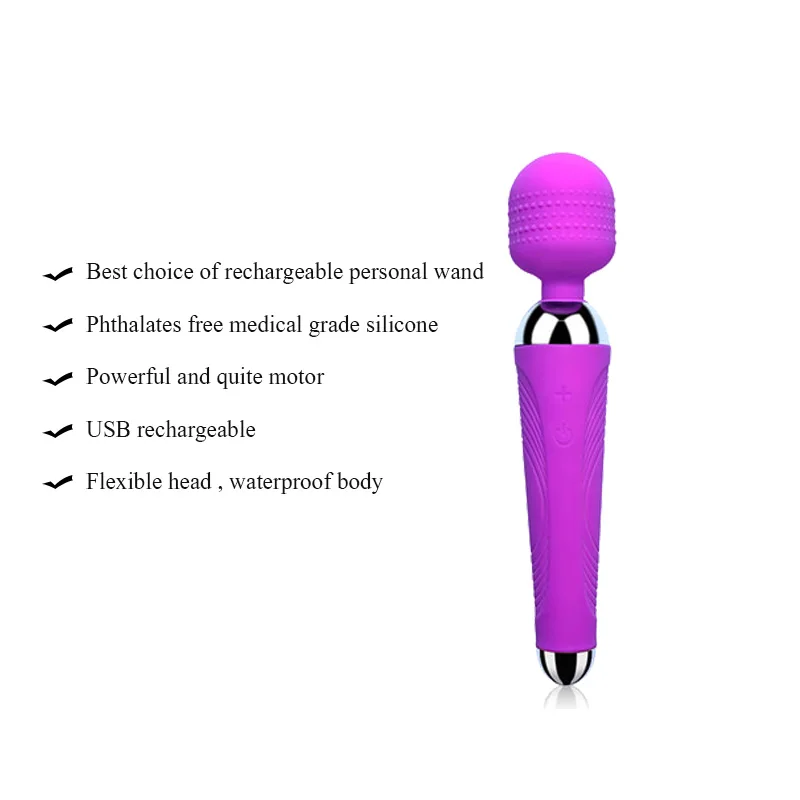 GUIMI 360 Вращающаяся голова AV палочка Вагина Вибратор секс-игрушки для женщин